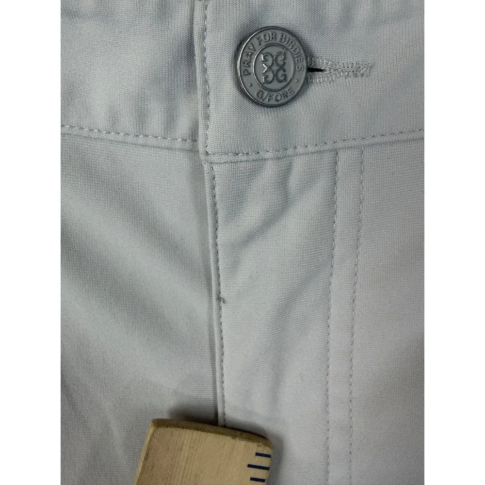 G/FORE Pants Mens 33x32 White Golf Twill 5 Pocket Khakis Cotton Blend Golf Mens
